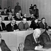 Первое заседание учёного Совета ТГТУ